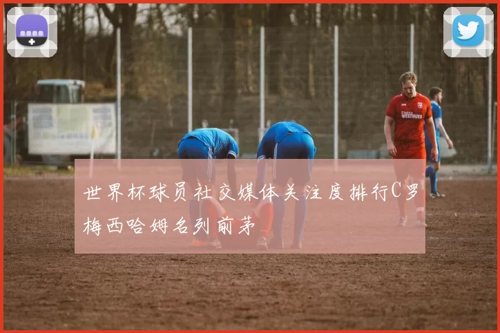 世界杯球员社交媒体关注度排行C罗梅西哈姆名列前茅